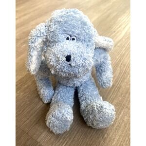 Rare Vintage Baby Boyds Little Max Blue Dog Plush Puppy Tag HTF Soft Squeak Bear